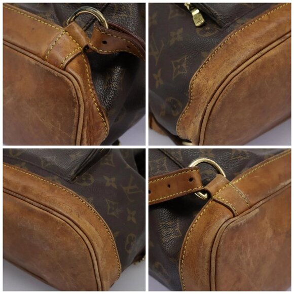 LOUIS VUITTON Monogram Montsouris MM Backpack M51136 LV Auth KD150 - Picture 15 of 16